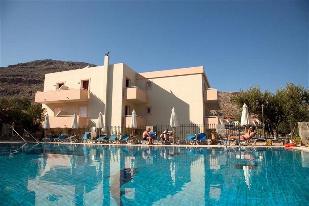 Lindos Blue Sky Aparthotel Екстериор снимка